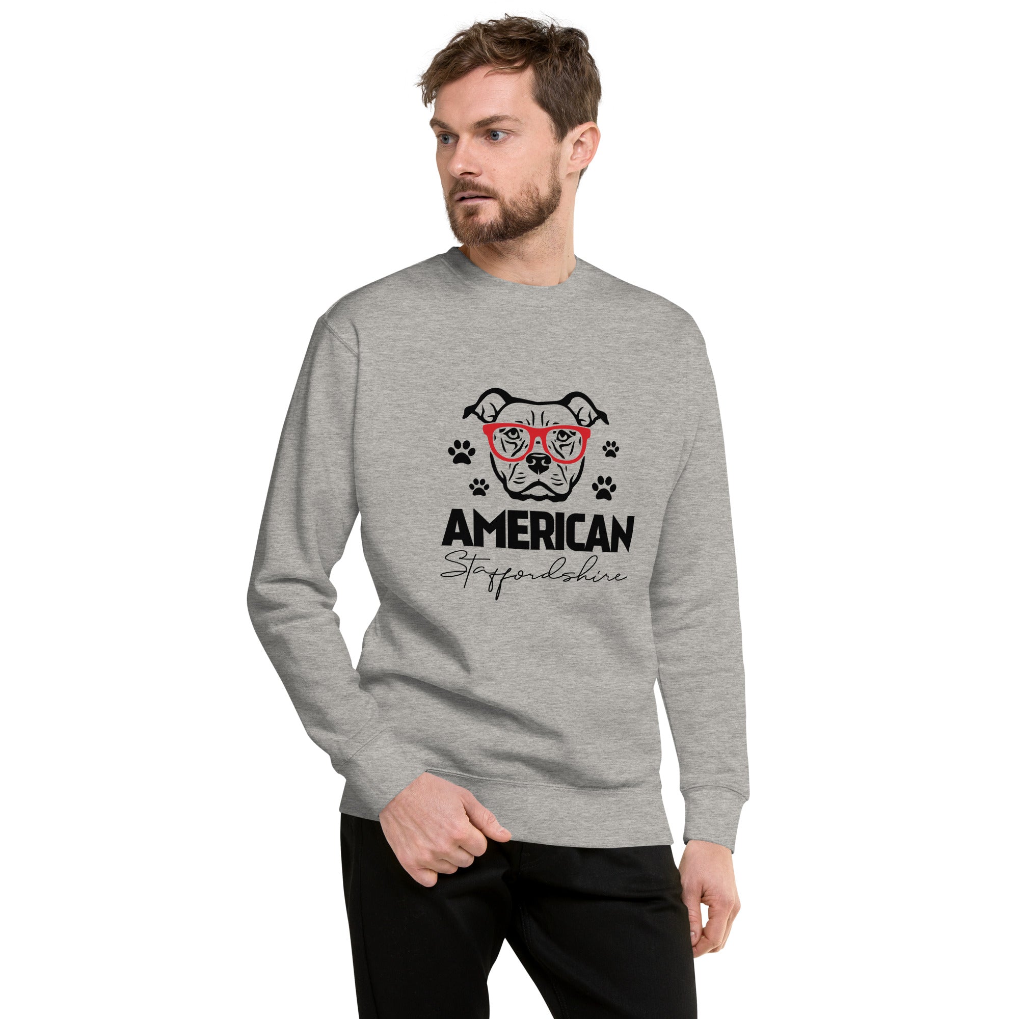 AMERICAN STAFFORDSHIRE - Unisex Premium Sweatshirt