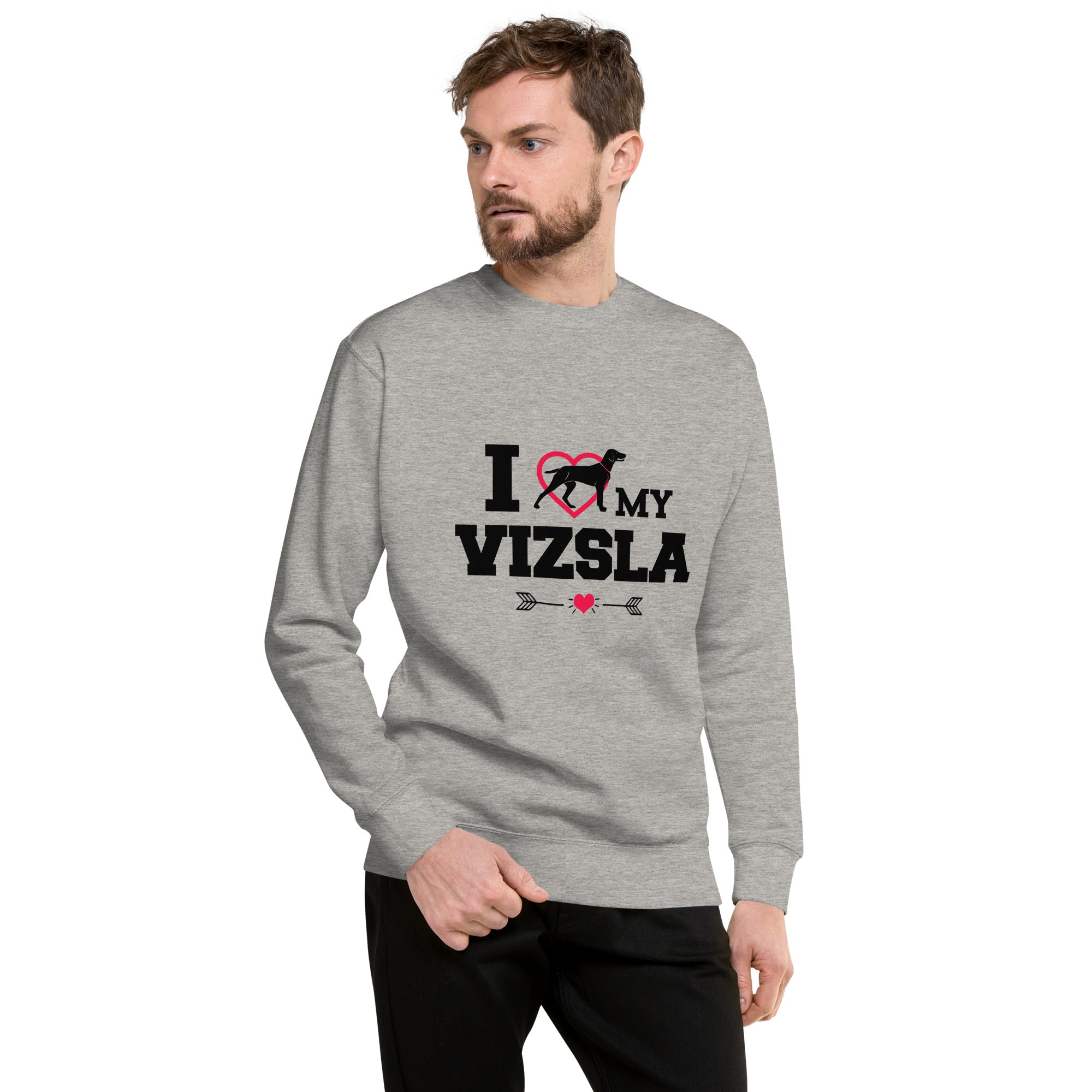 I LOVE MY VIZSLA - Unisex Premium Sweatshirt