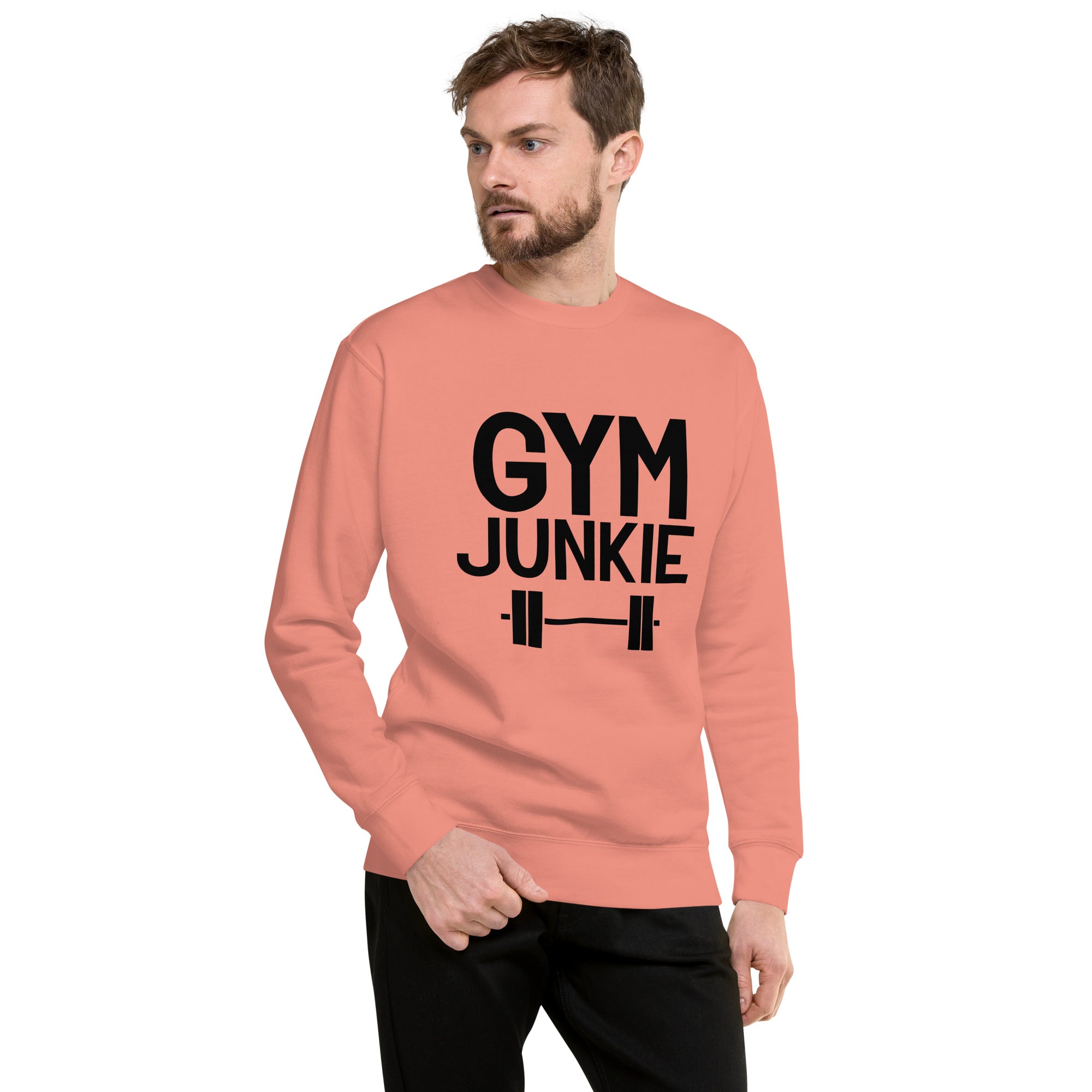GYM JUNKIE - Unisex Premium Sweatshirt