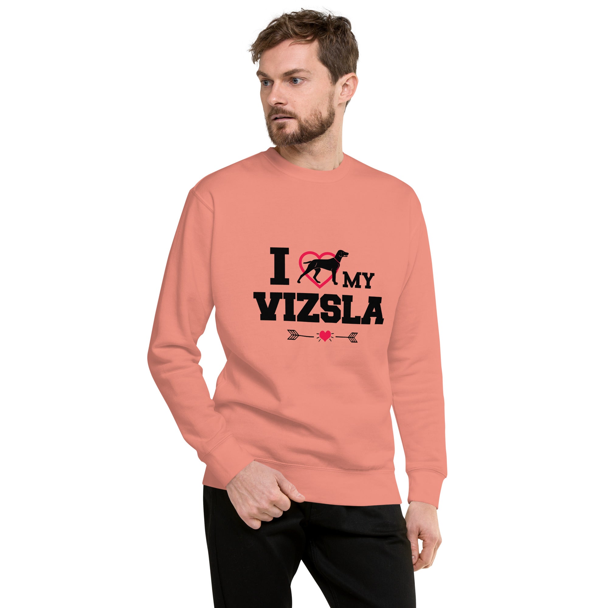 I LOVE MY VIZSLA - Unisex Premium Sweatshirt