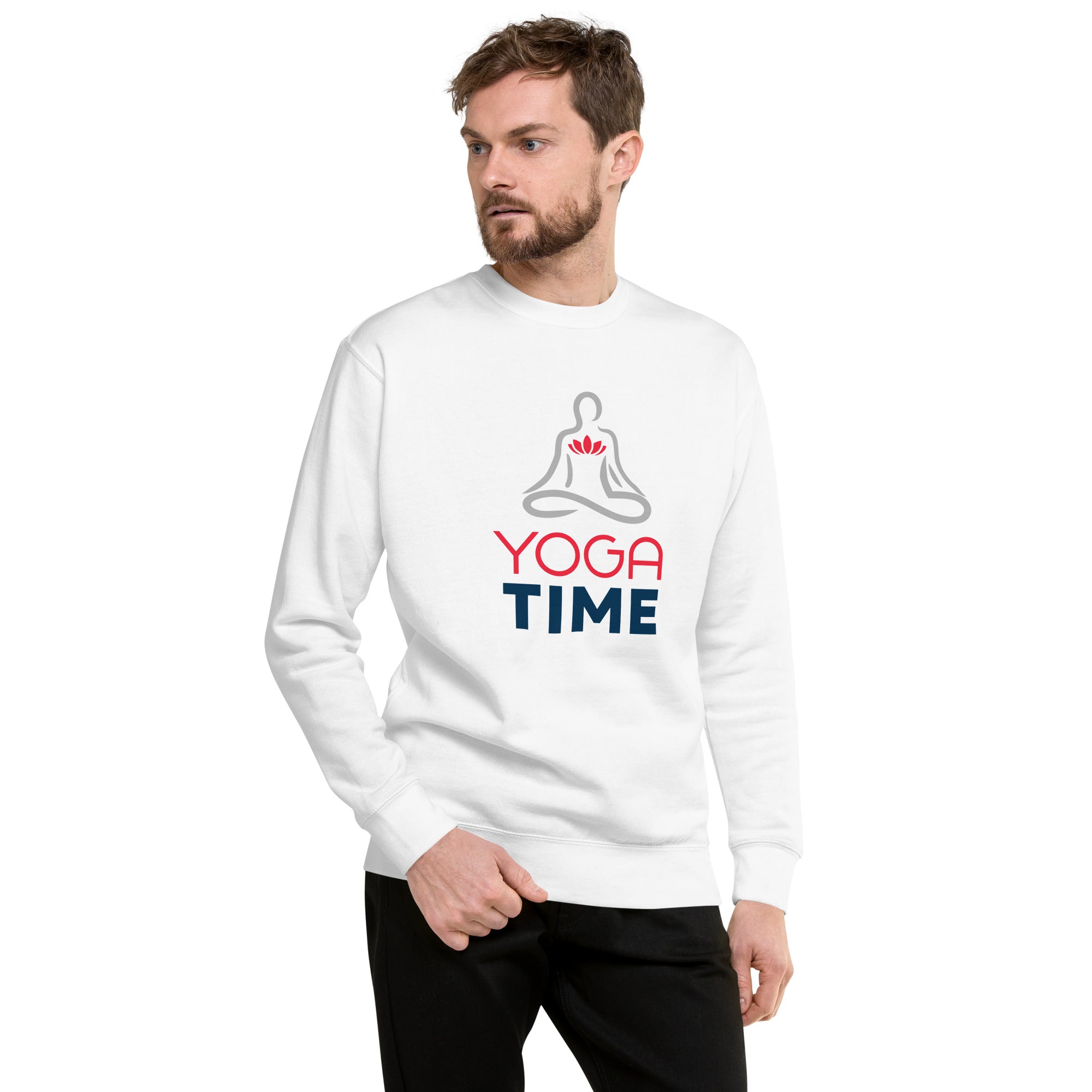 YOGA TIME - Unisex Premium Sweatshirt