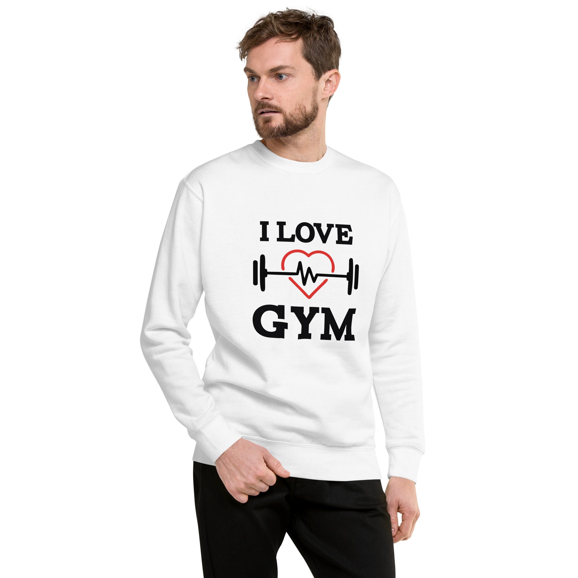 I LOVE GYM - Unisex Premium Sweatshirt