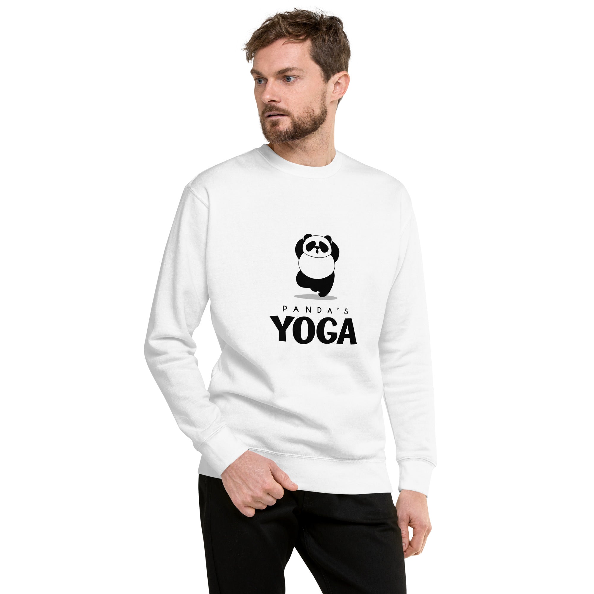 PANDA'S YOGA - Unisex Premium Sweatshirt