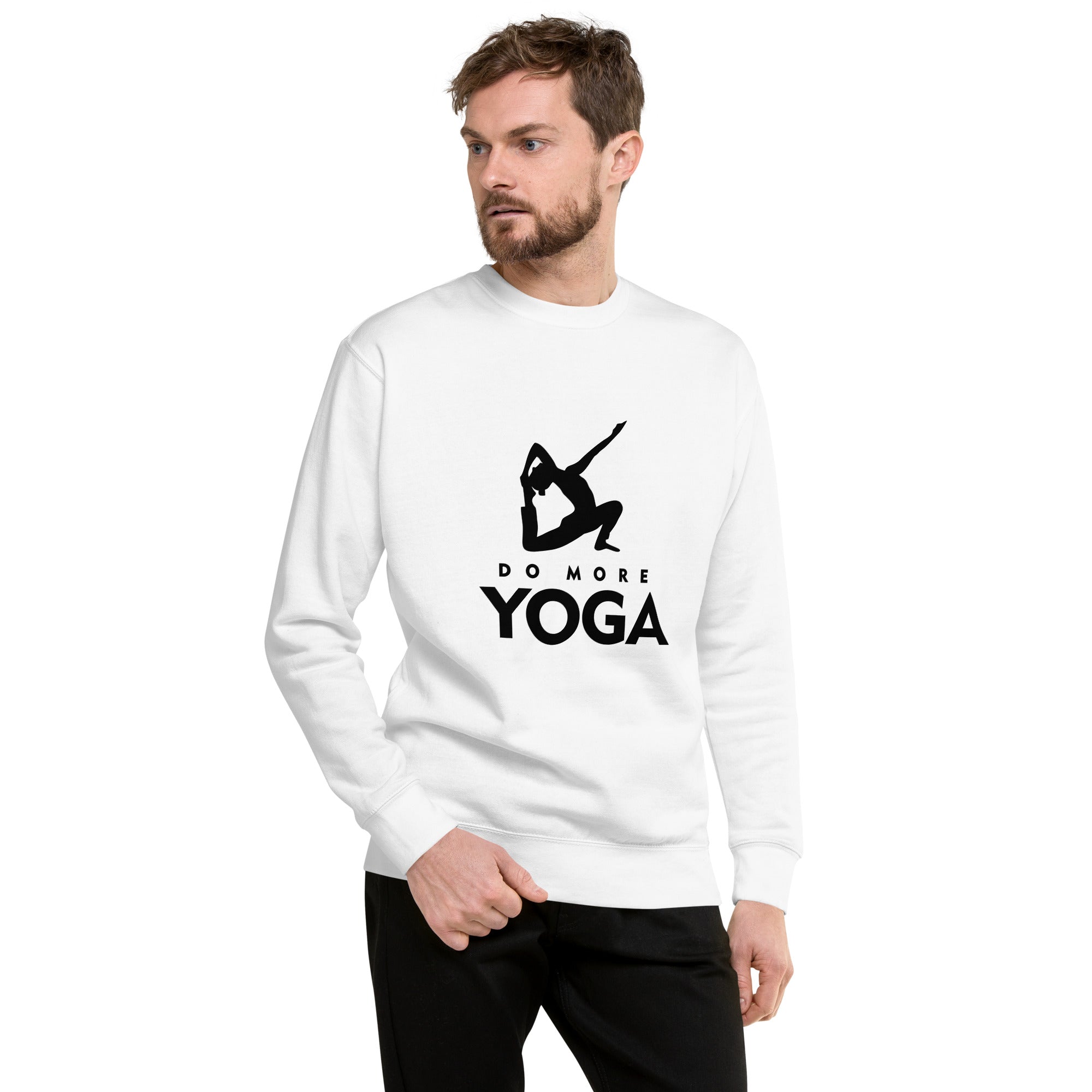 DO MORE YOGA - Unisex Premium Sweatshirt