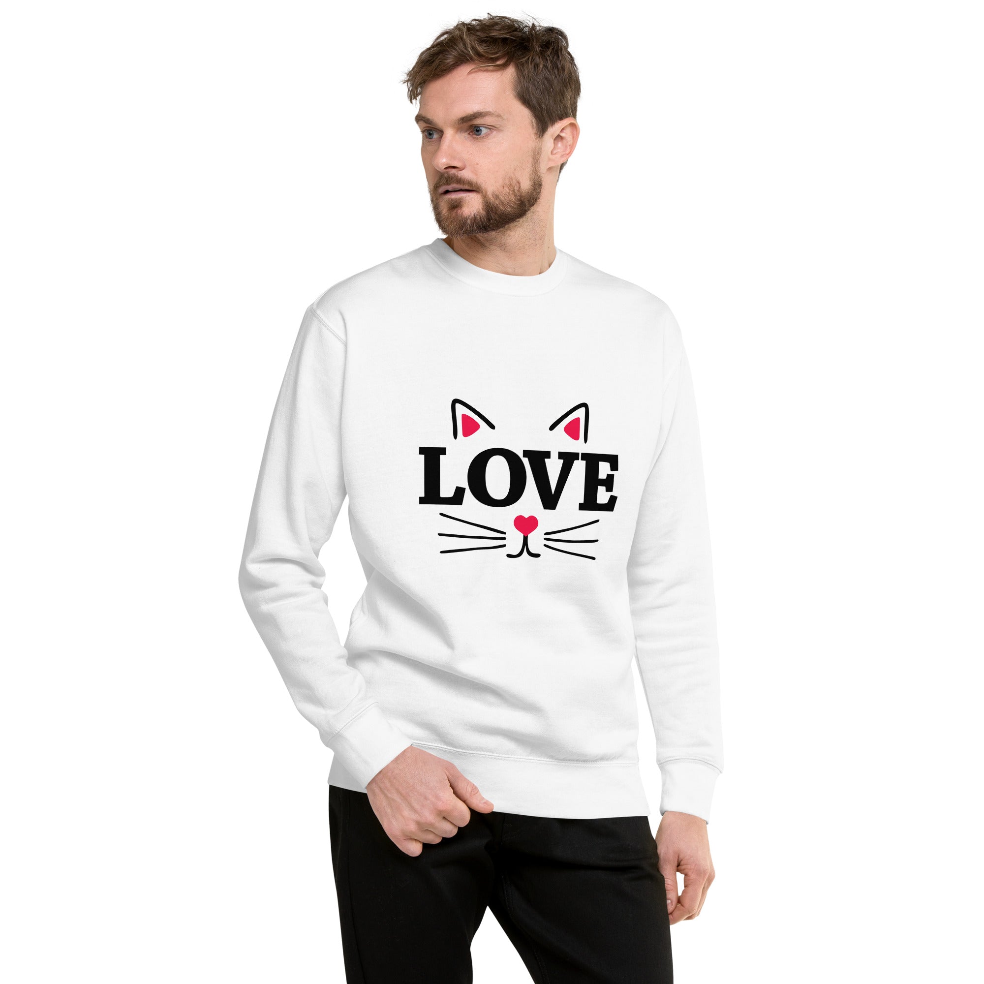 LOVE CATS - Unisex Premium Sweatshirt