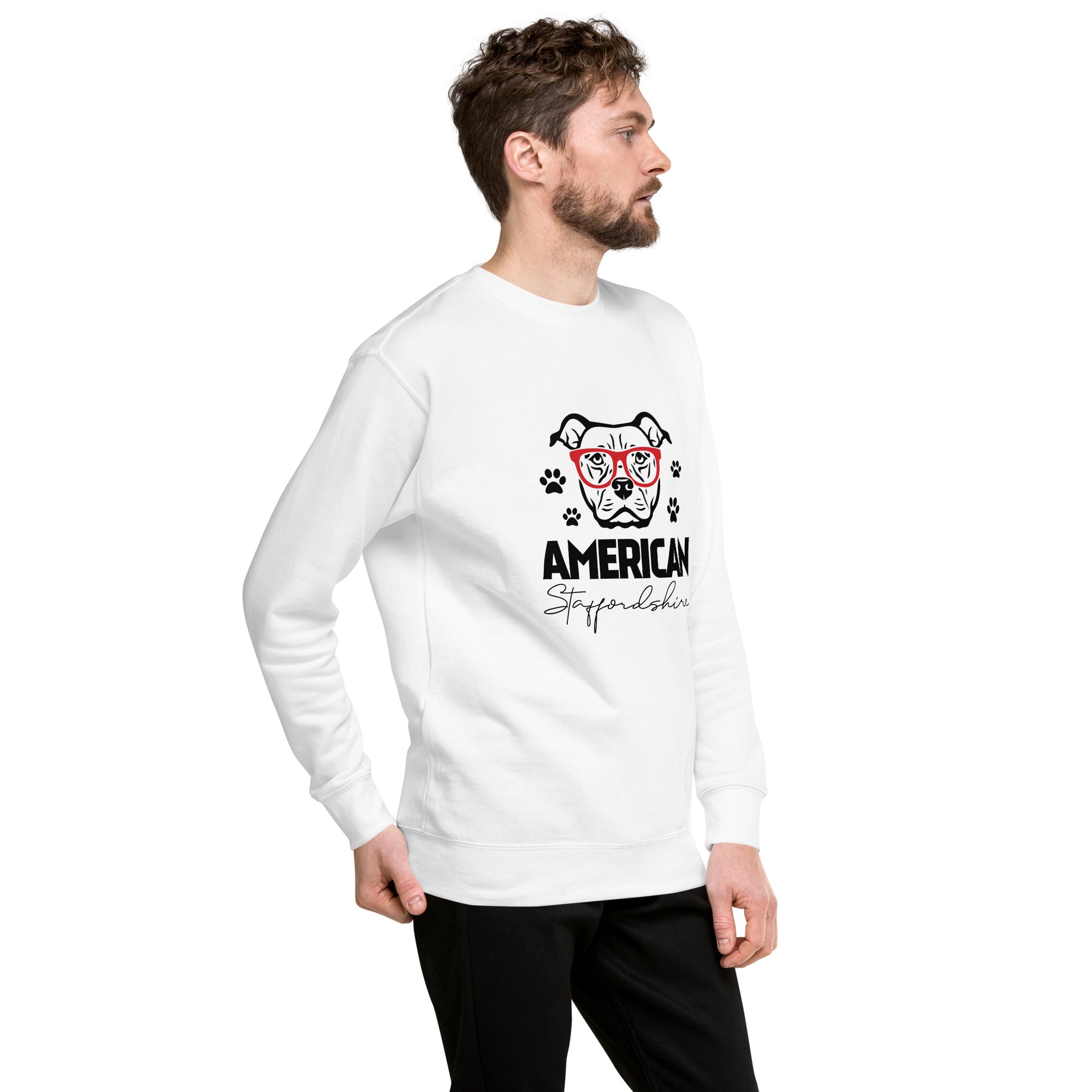 AMERICAN STAFFORDSHIRE - Unisex Premium Sweatshirt