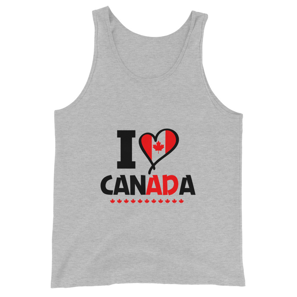 I LOVE CANADA - Unisex Tank Top