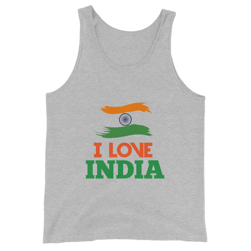 I LOVE INDIA - Unisex Tank Top