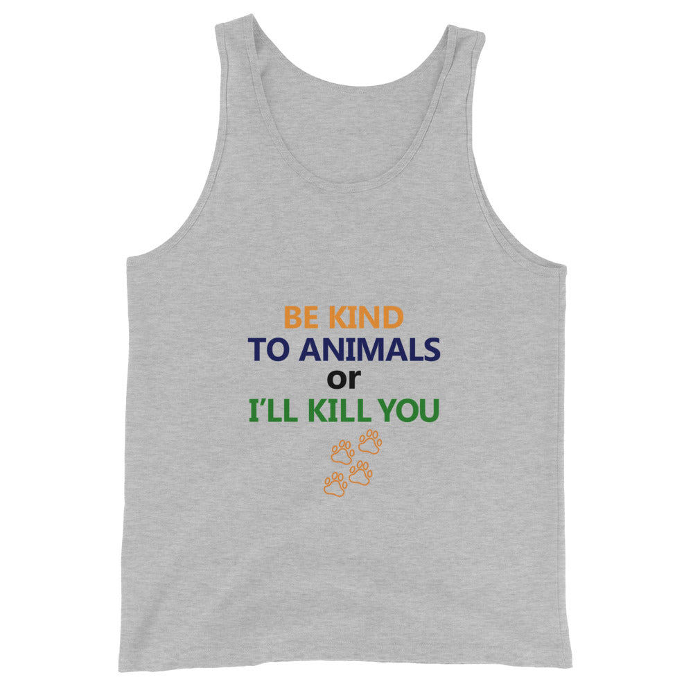 BE KIND TO ANIMALS - Unisex Tank Top