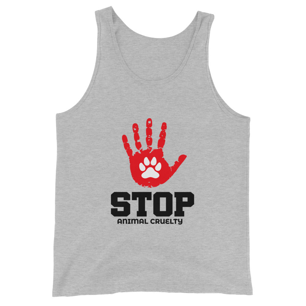 STOP ANIMAL CRUELTY - Unisex Tank Top