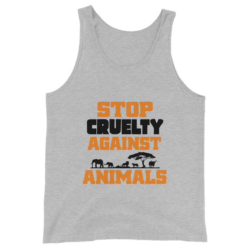 STOP CRUELTY AGAINST ANIMALS - Unisex Tank Top