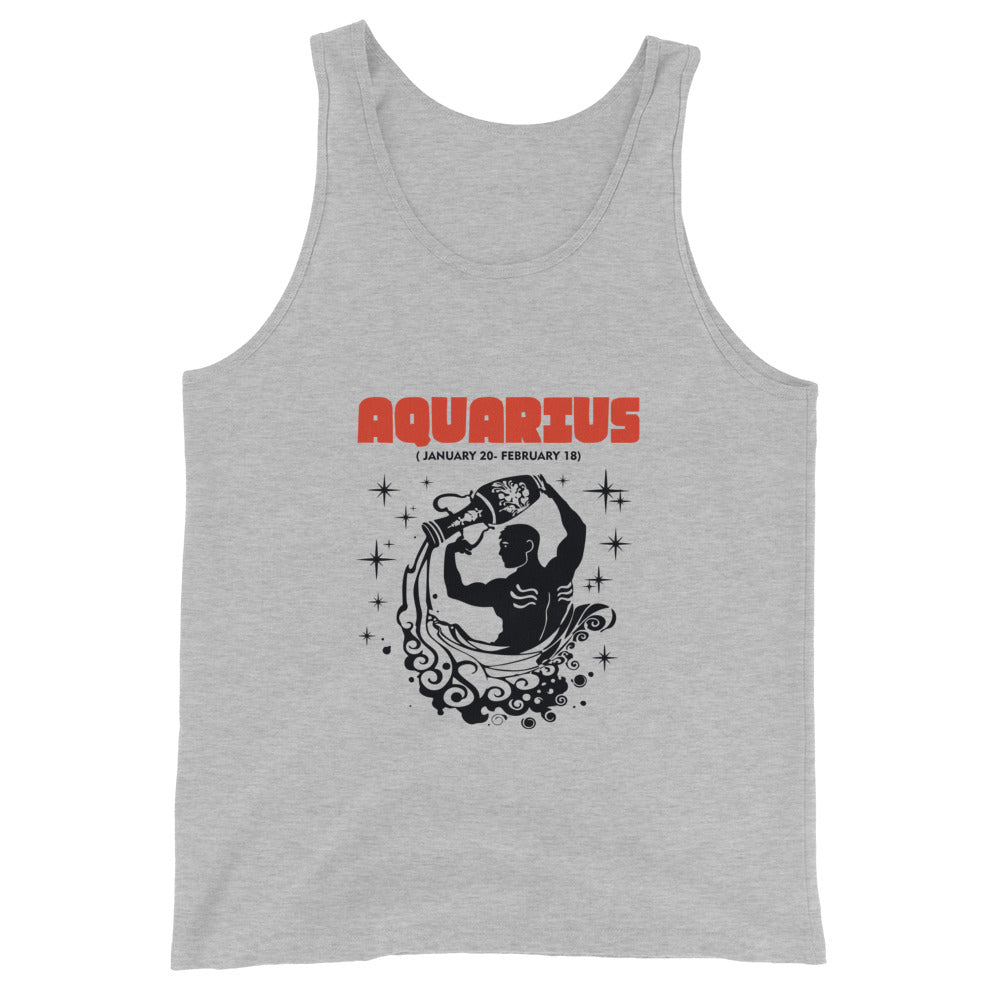 AQUARIUS - Unisex Tank Top