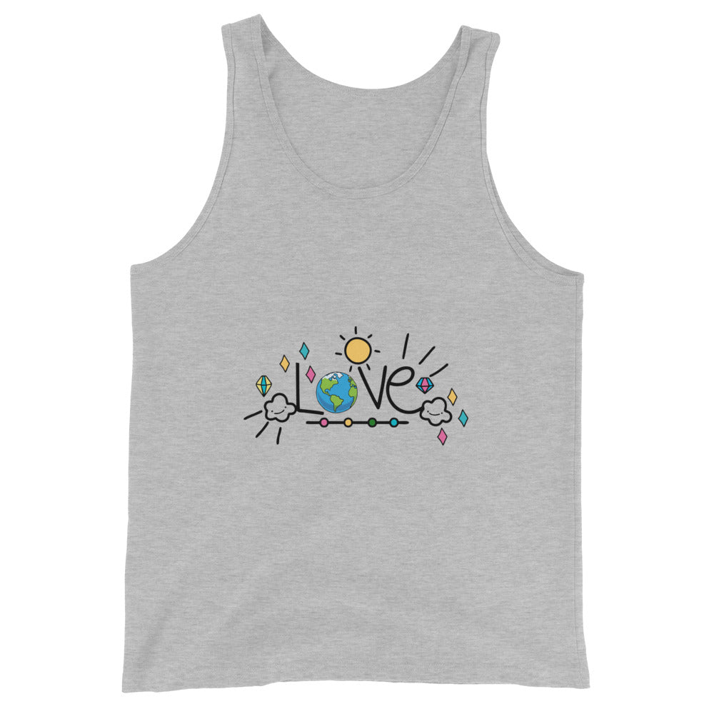 LOVE EARTH - Unisex Tank Top