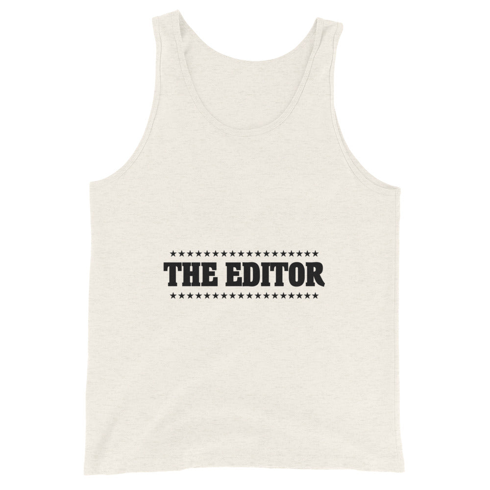 The Editor- Unisex Tank Top