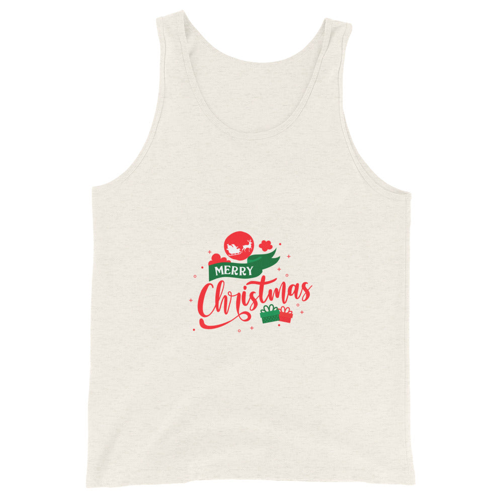 Merry Christmas- Unisex Tank Top