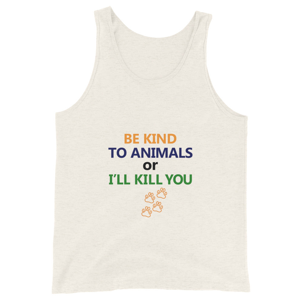 BE KIND TO ANIMALS - Unisex Tank Top