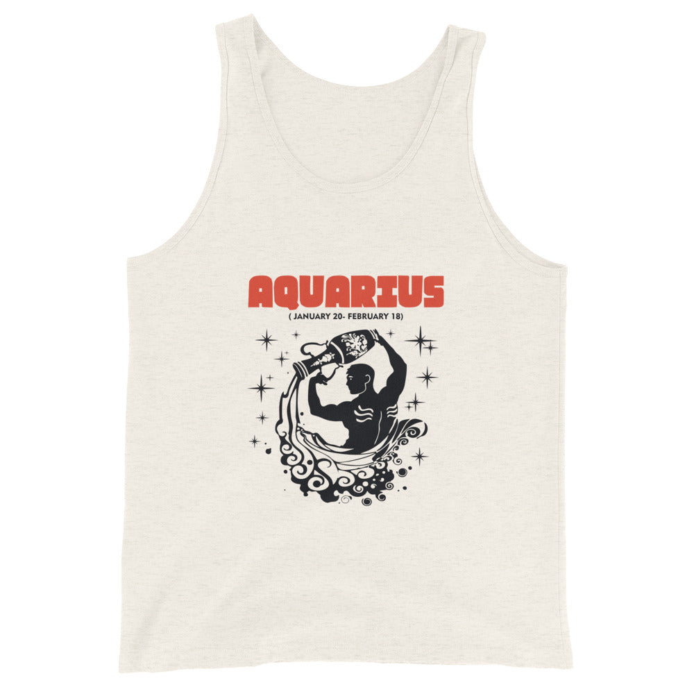 AQUARIUS - Unisex Tank Top