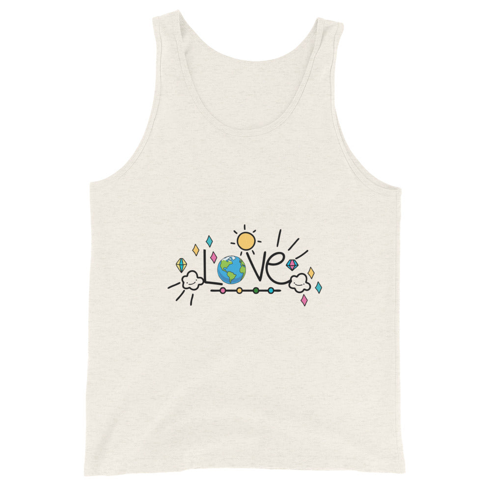 LOVE EARTH - Unisex Tank Top