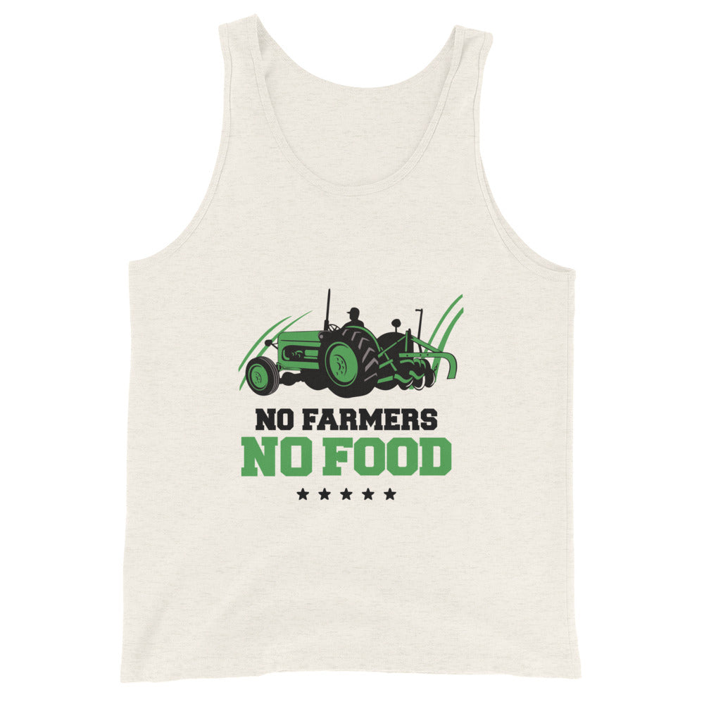 NO FARMERS NO FOOD - Unisex Tank Top