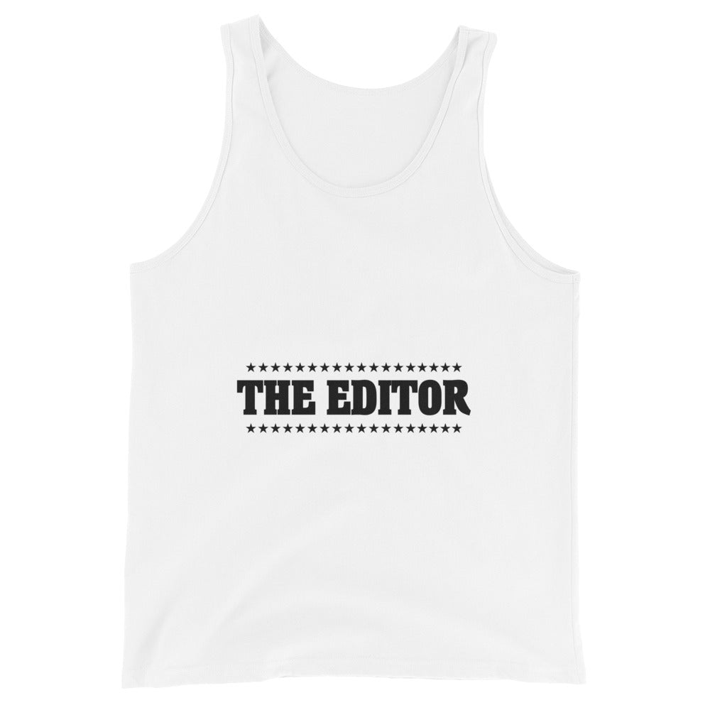 The Editor- Unisex Tank Top