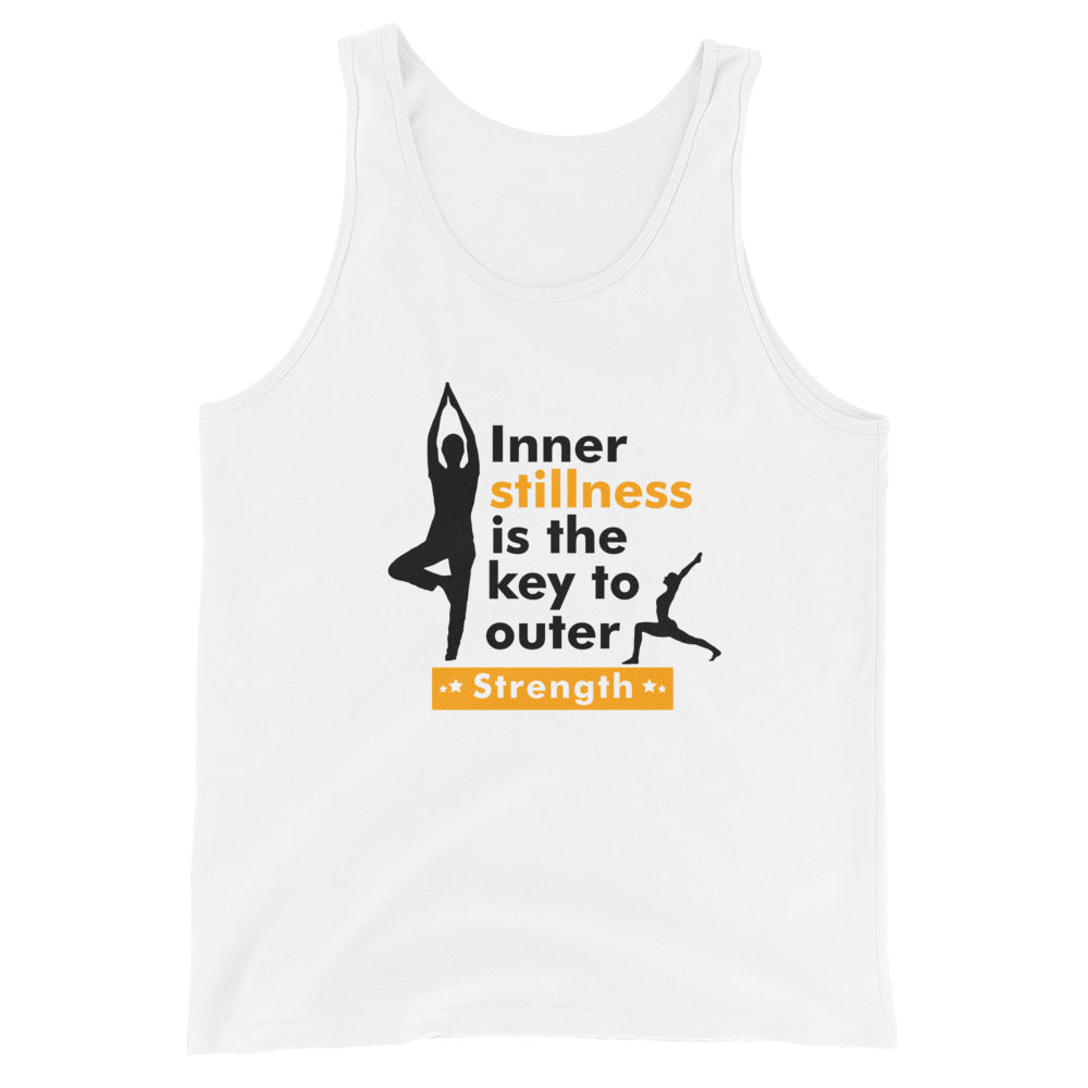 INNER STILLNESS IS THE KEY - Unisex Tank Top