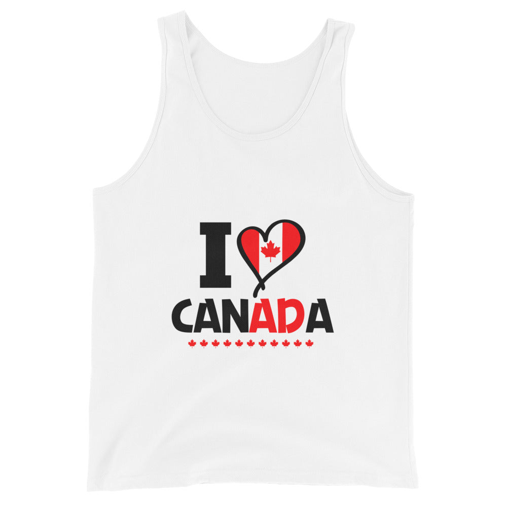 I LOVE CANADA - Unisex Tank Top