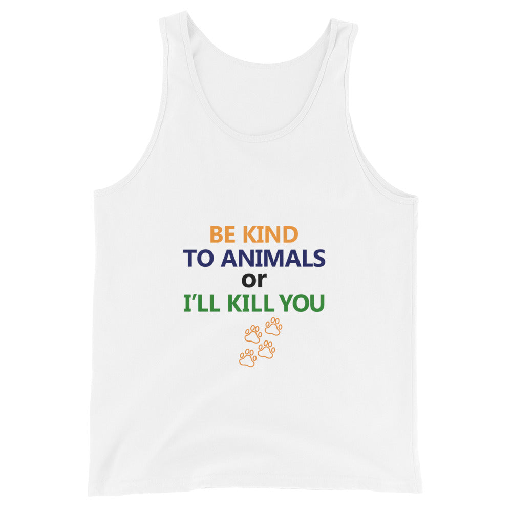 BE KIND TO ANIMALS - Unisex Tank Top