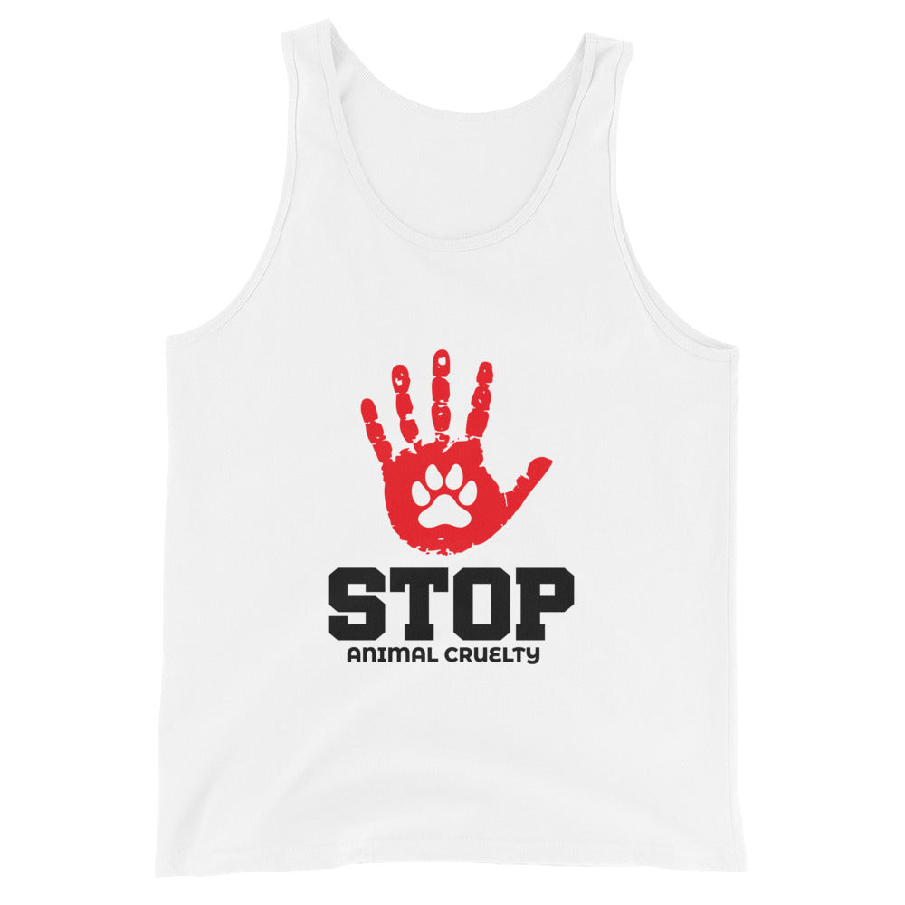 STOP ANIMAL CRUELTY - Unisex Tank Top