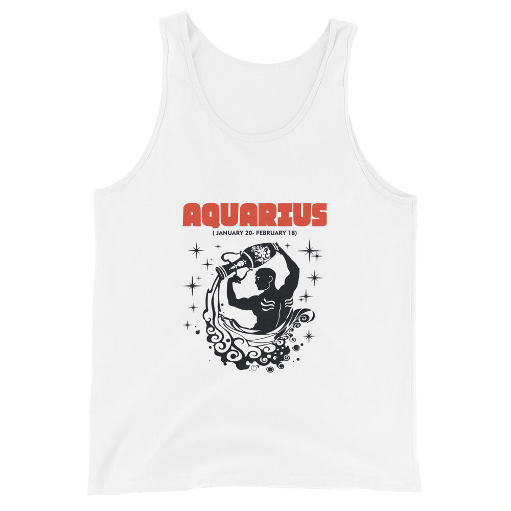 AQUARIUS - Unisex Tank Top