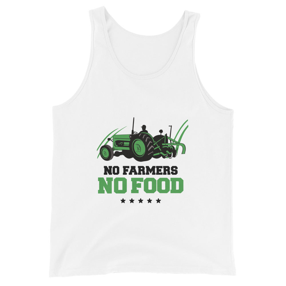 NO FARMERS NO FOOD - Unisex Tank Top