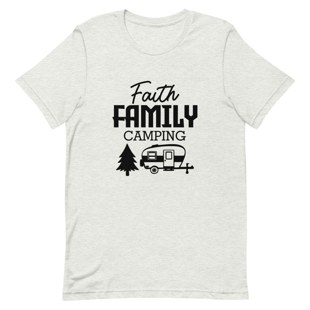 Family Camping- Unisex Short-Sleeve T-Shirt