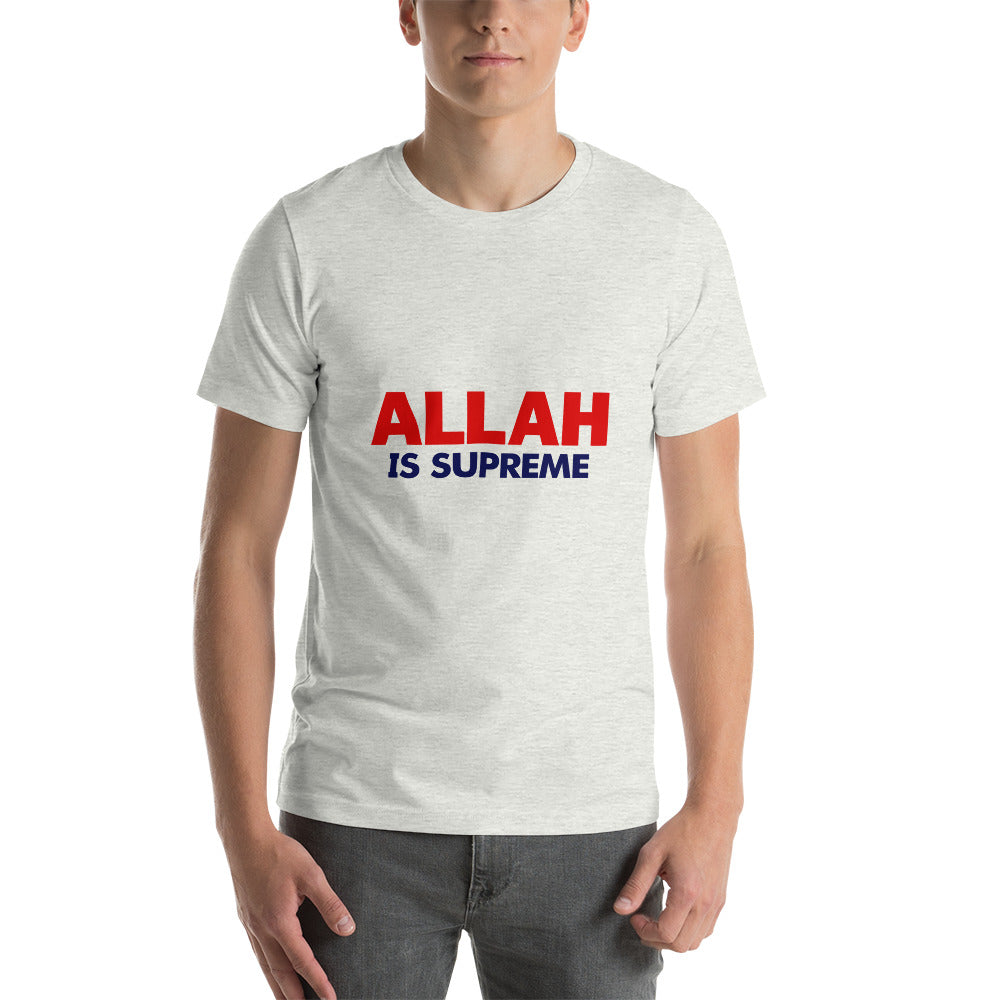 ALLAH IS SUPREME - Short-sleeve unisex t-shirt