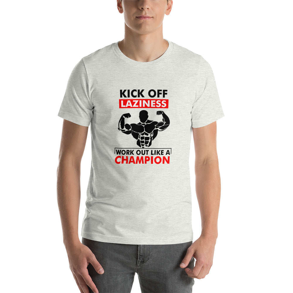 KICK OFF LAZINESS - Unisex t-shirt