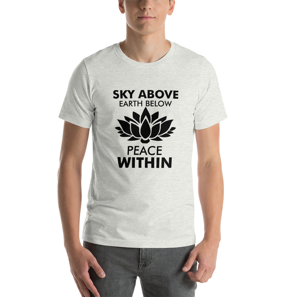 SKY ABOVE EARTH BELOW - Unisex t-shirt