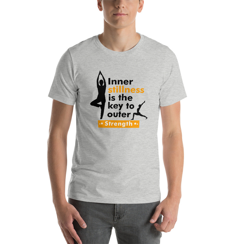 INNER STILLNESS IS THE KEY - Short-Sleeve Unisex T-Shirt