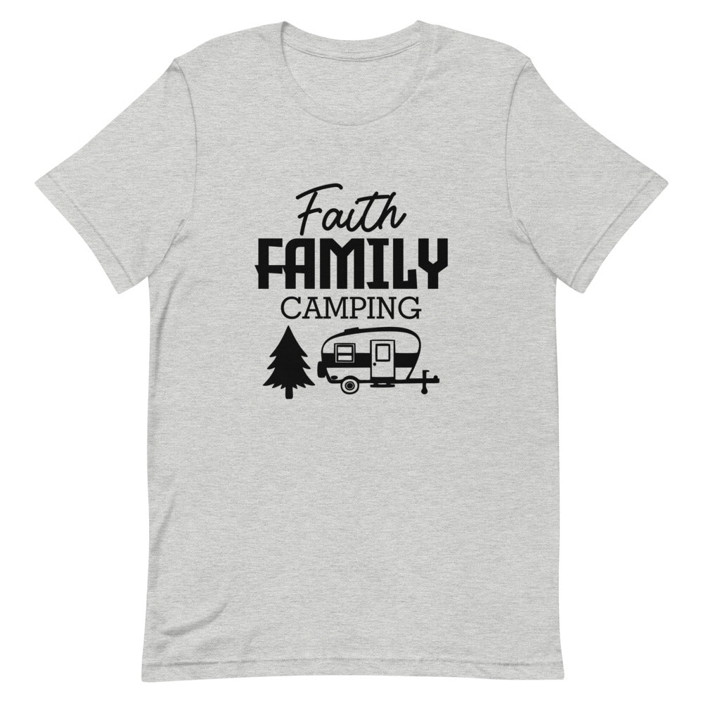 Family Camping- Unisex Short-Sleeve T-Shirt