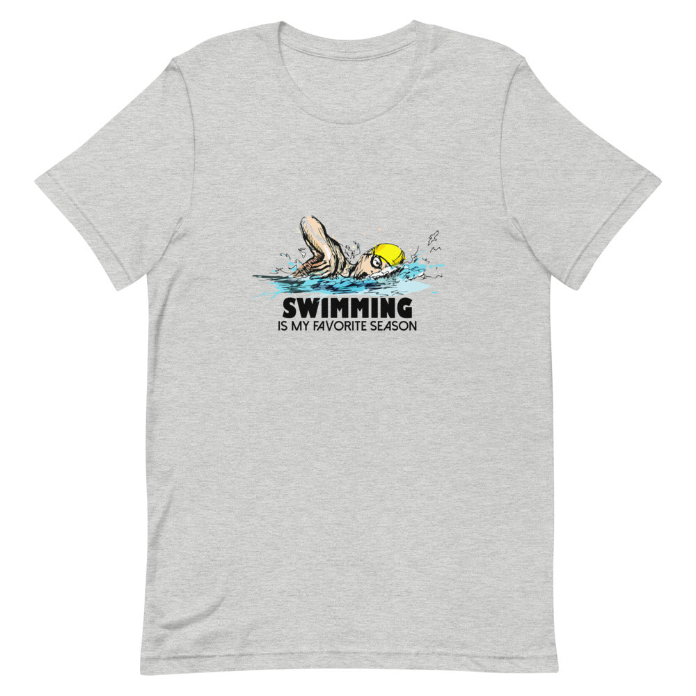 Swimming- Unisex Short-Sleeve T-Shirt