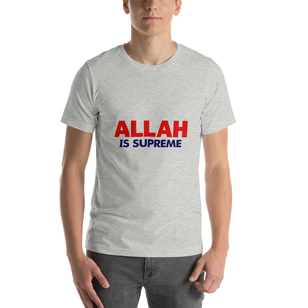 ALLAH IS SUPREME - Short-sleeve unisex t-shirt