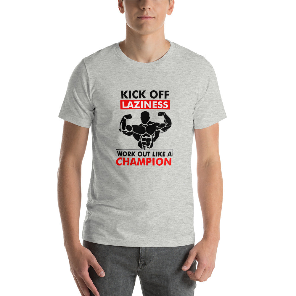 KICK OFF LAZINESS - Unisex t-shirt