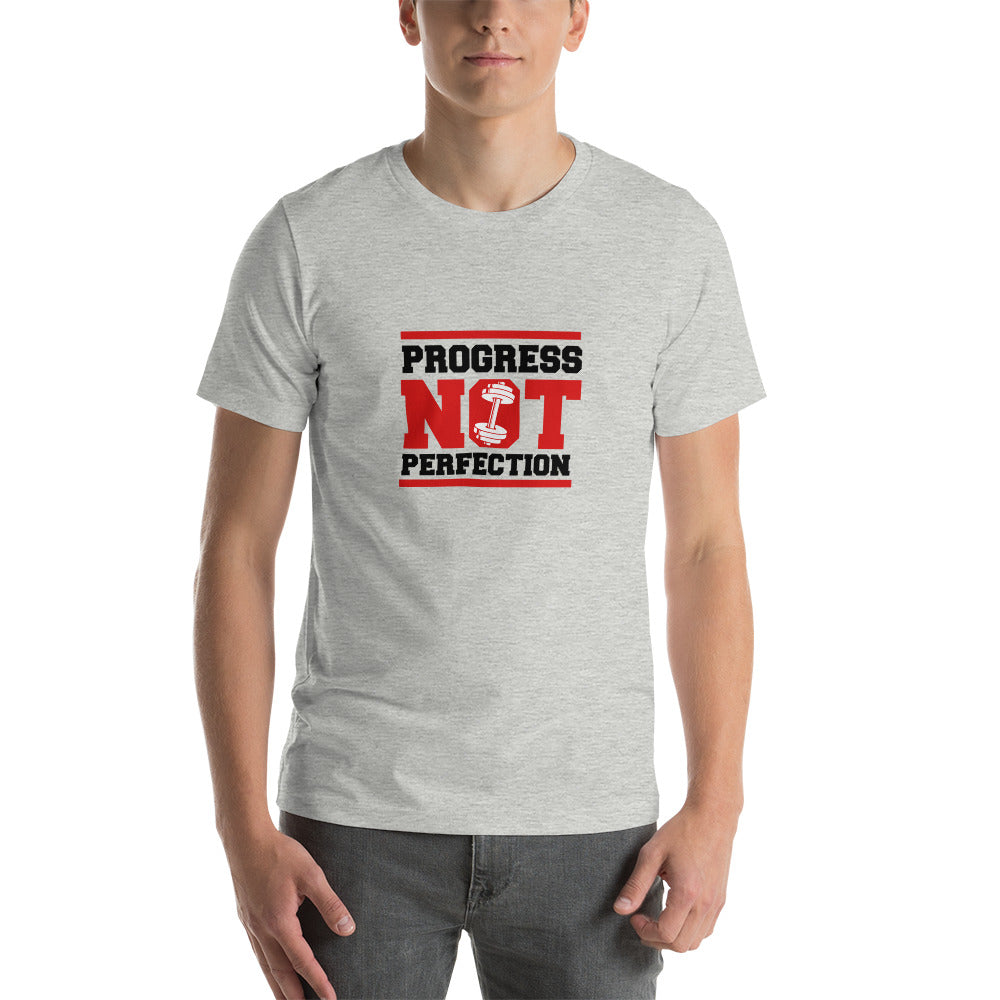 PROGRESS NOT PERFECTION - Unisex t-shirt