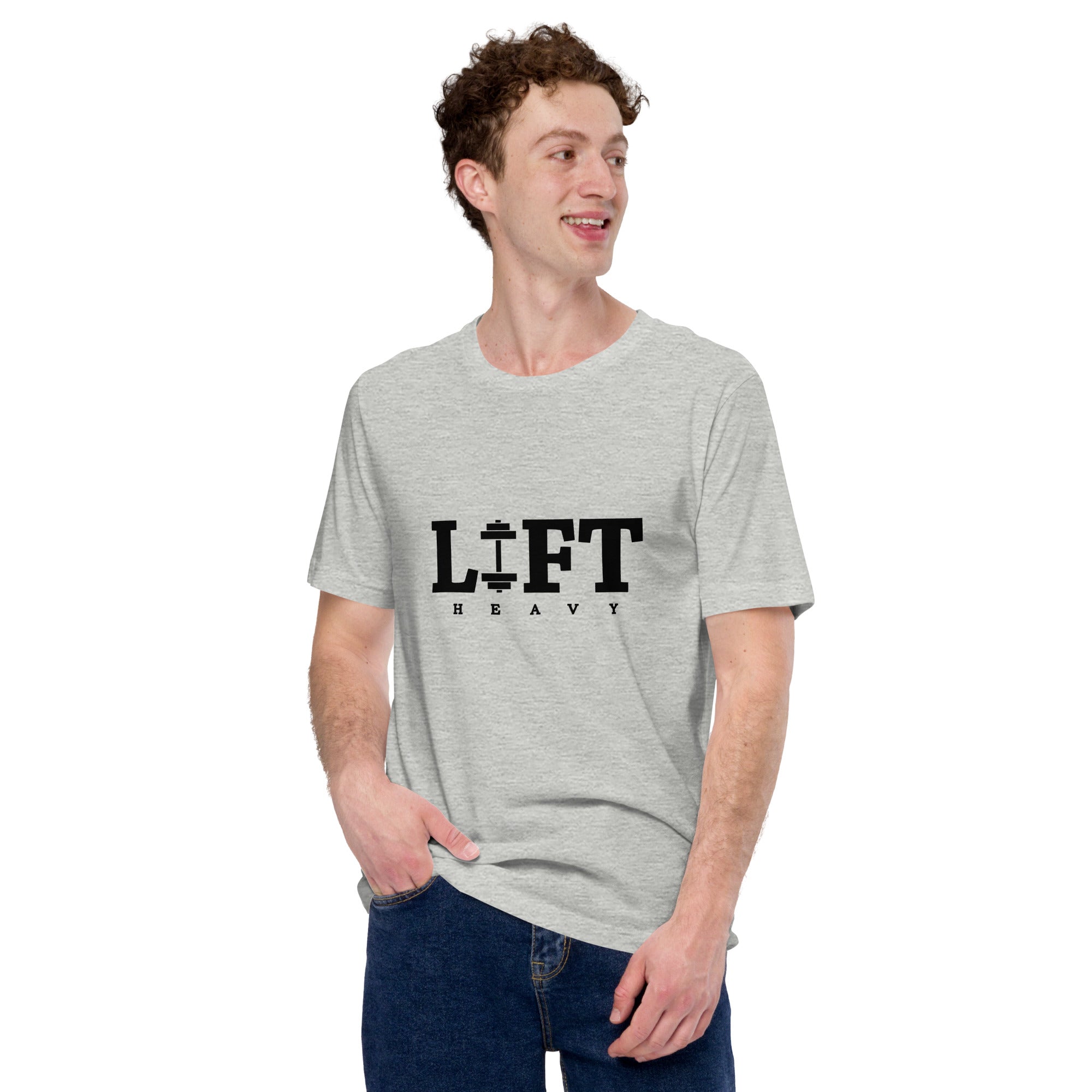 LIFT HEAVY - Unisex t-shirt
