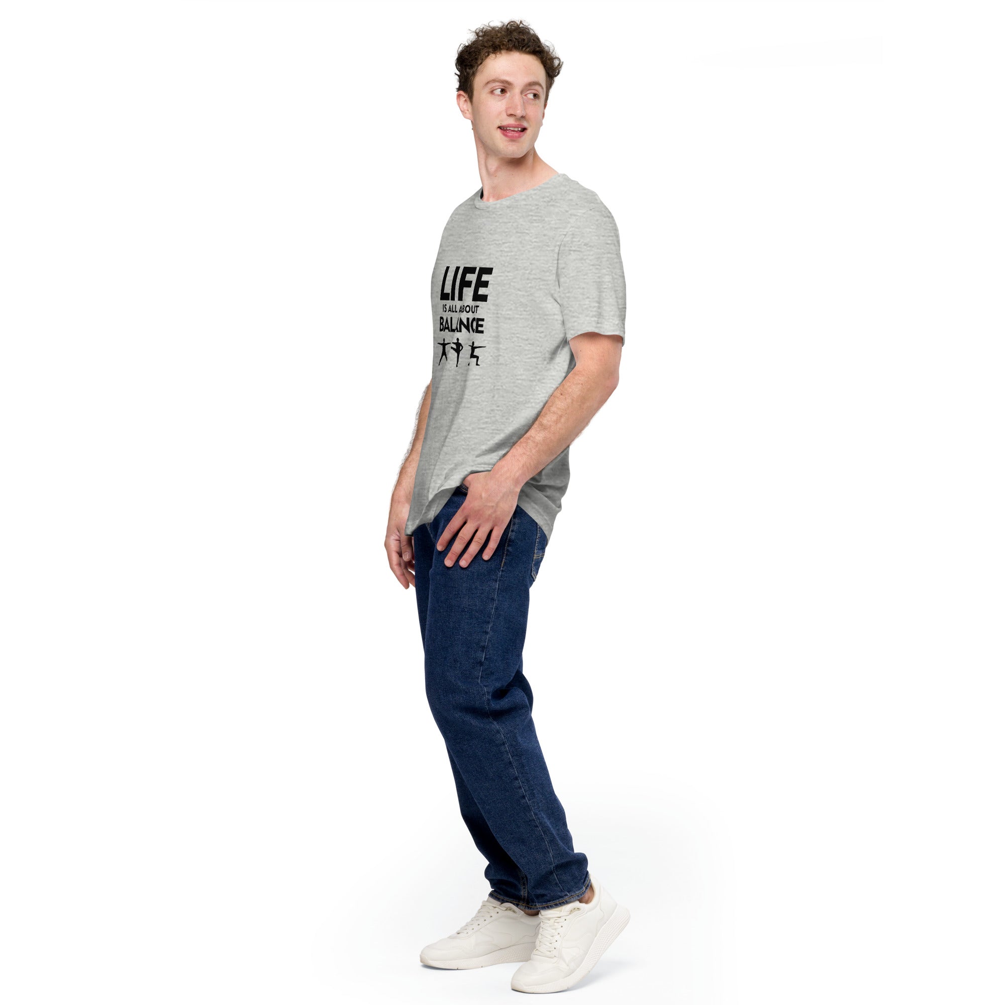 LIFE IS ALL ABOUT BALANCE - Unisex t-shirt