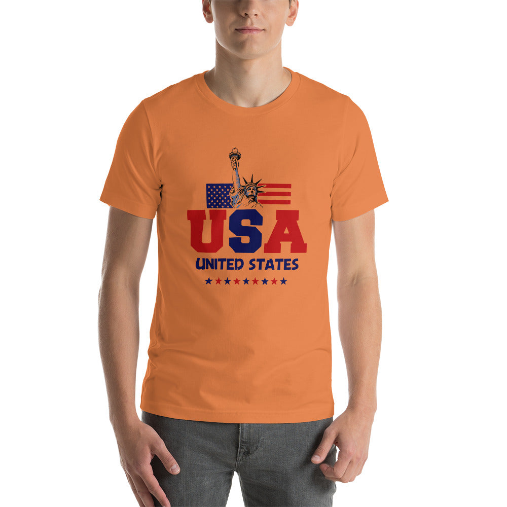 UNITED STATES OF AMERICA - Unisex Short-Sleeve T-Shirt