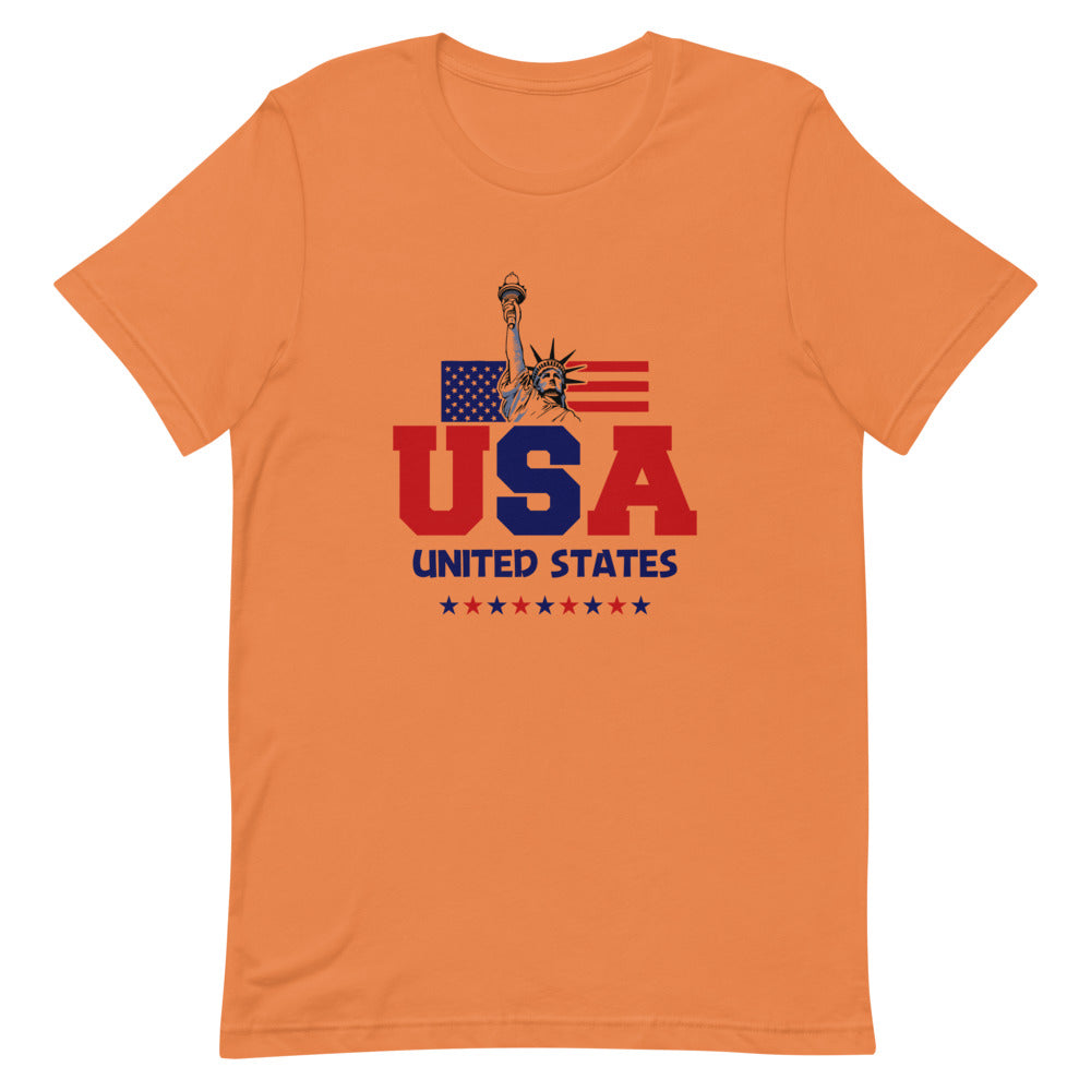 UNITED STATES OF AMERICA - Unisex Short-Sleeve T-Shirt