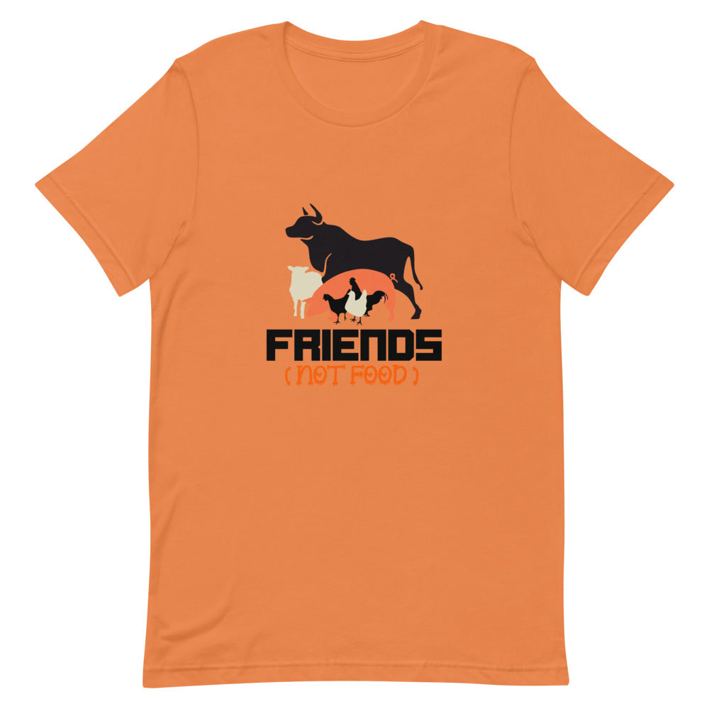 FRIENDS NOT FOOD - Unisex Short-Sleeve T-Shirt