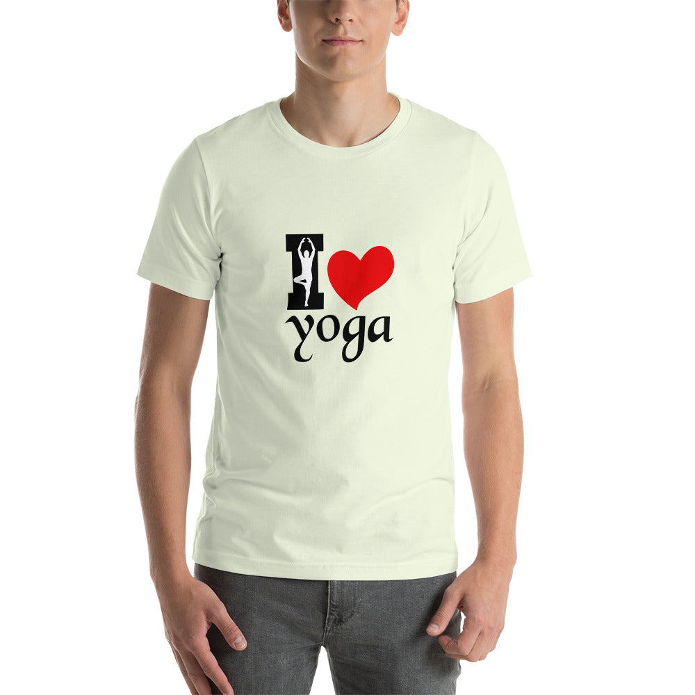 I LOVE YOGA - Unisex t-shirt