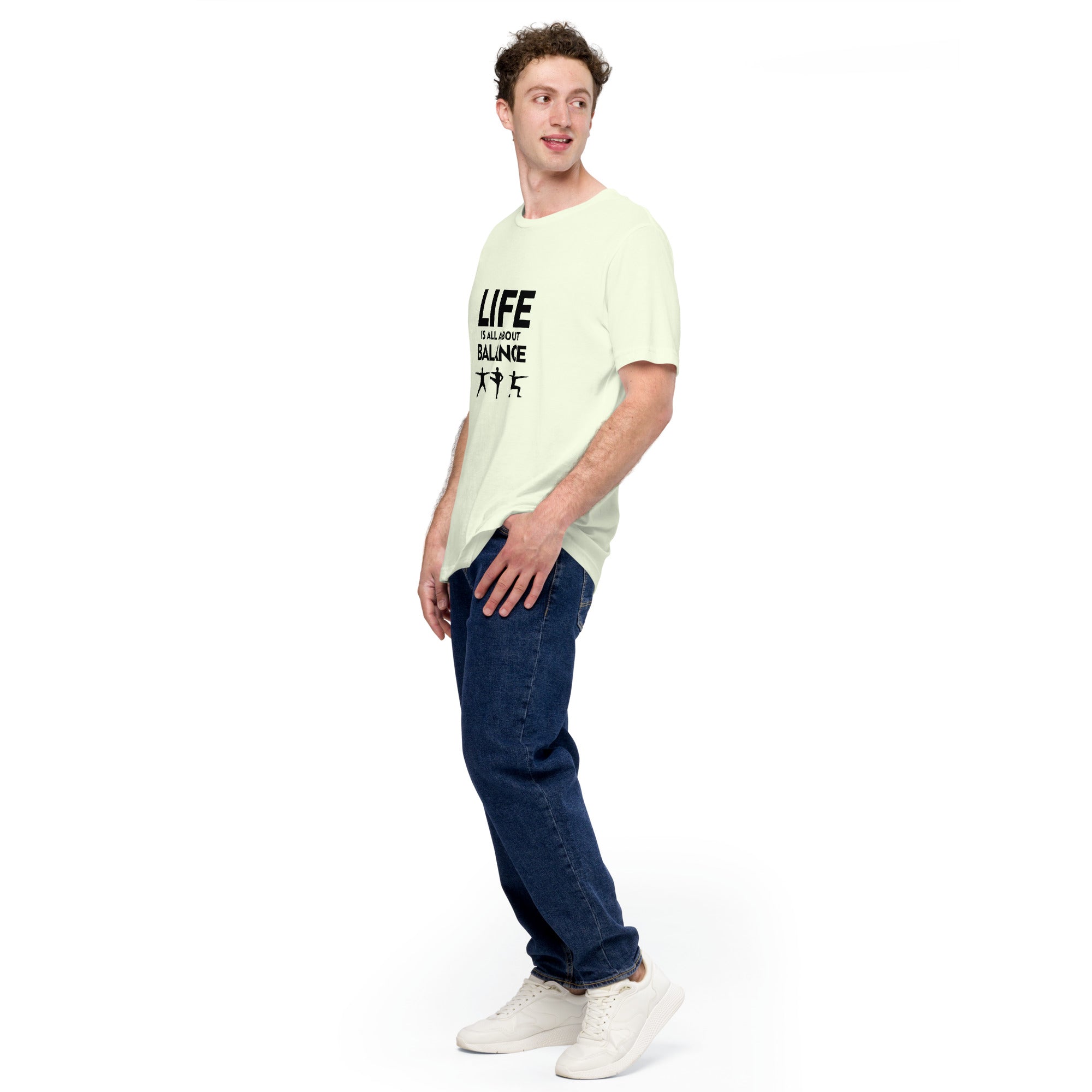 LIFE IS ALL ABOUT BALANCE - Unisex t-shirt