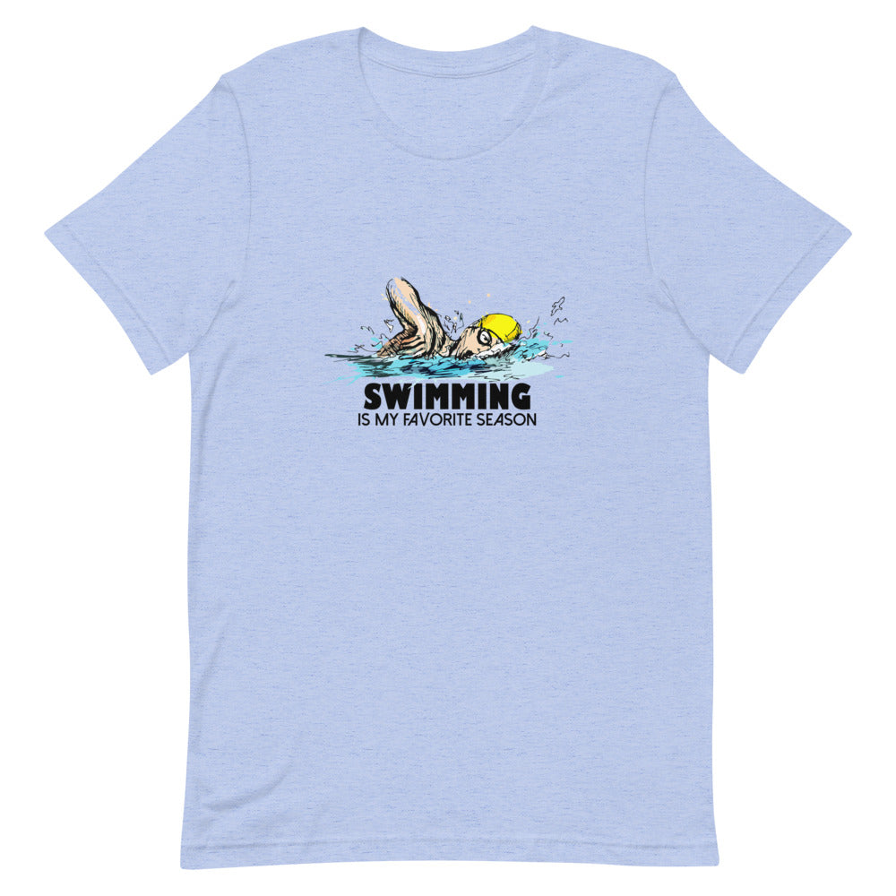 Swimming- Unisex Short-Sleeve T-Shirt