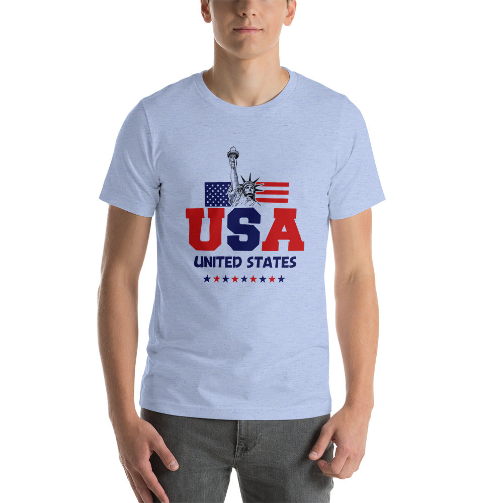 UNITED STATES OF AMERICA - Unisex Short-Sleeve T-Shirt