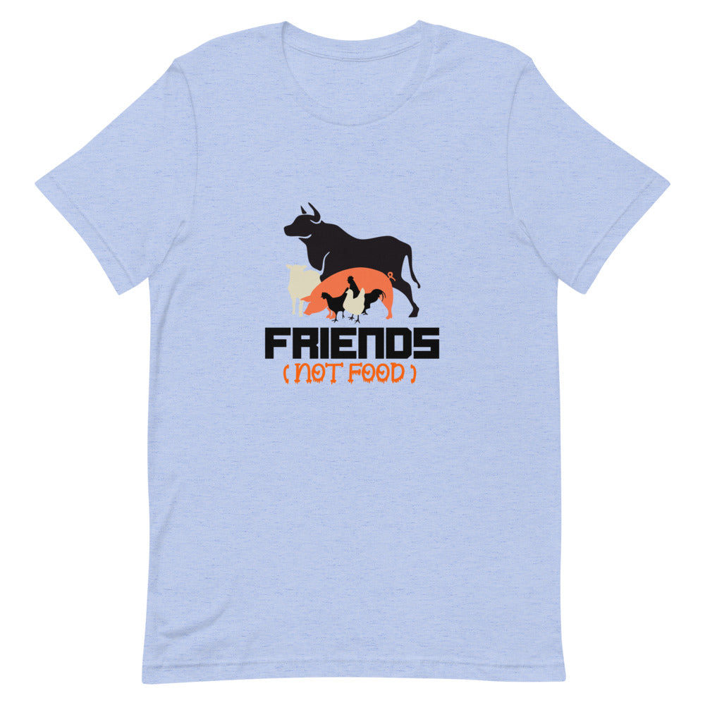 FRIENDS NOT FOOD - Unisex Short-Sleeve T-Shirt